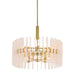 Arteriors DMC34 Klaus 8-lt 26" Chandelier-Clear Seedy