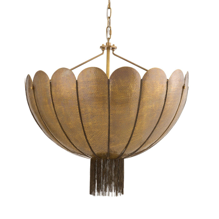 Arteriors DMI21 I Inaya peria 3-lt 30" Chandelier