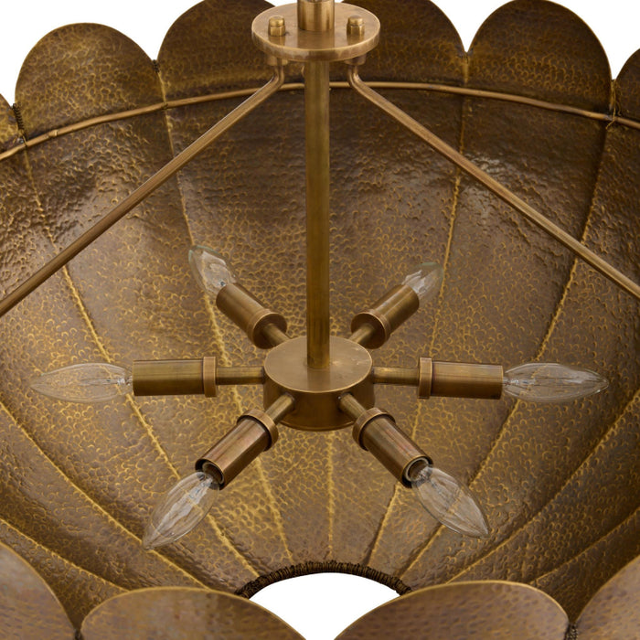 Arteriors DMI21 I Inaya peria 3-lt 30" Chandelier