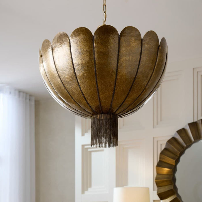 Arteriors DMI21 I Inaya peria 3-lt 30" Chandelier