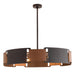 Arteriors DMI23 Ivan 5-lt 37" Chandelier