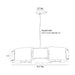 Arteriors DMI23 Ivan 5-lt 37" Chandelier