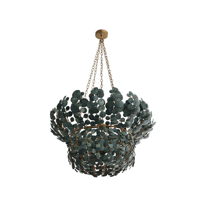 Arteriors DMS14 Bilal 8-lt 40" Chandelier - Eucalyptus