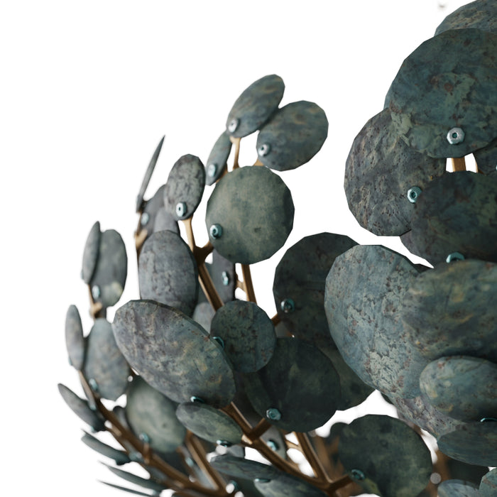 Arteriors DMS14 Bilal 8-lt 40" Chandelier - Eucalyptus