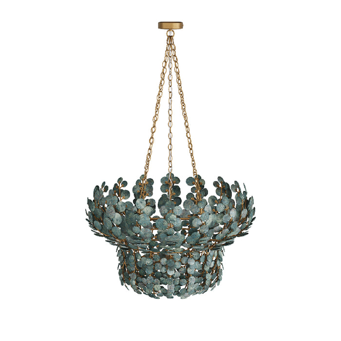 Arteriors DMS14 Bilal 8-lt 40" Chandelier - Eucalyptus
