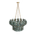 Arteriors DMS14 Bilal 8-lt 40" Chandelier - Eucalyptus