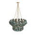 Arteriors DMS14 Bilal 8-lt 40" Chandelier - Eucalyptus