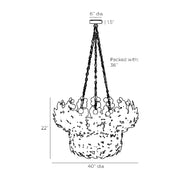 Arteriors DMS14 Bilal 8-lt 40" Chandelier