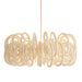 Arteriors DMS21 Keely 6-lt 36" Chandelier