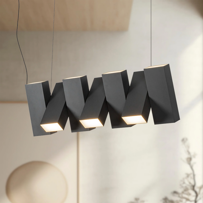 Kuzco LP17435 Domino 14-lt 36" LED Linear Pendant