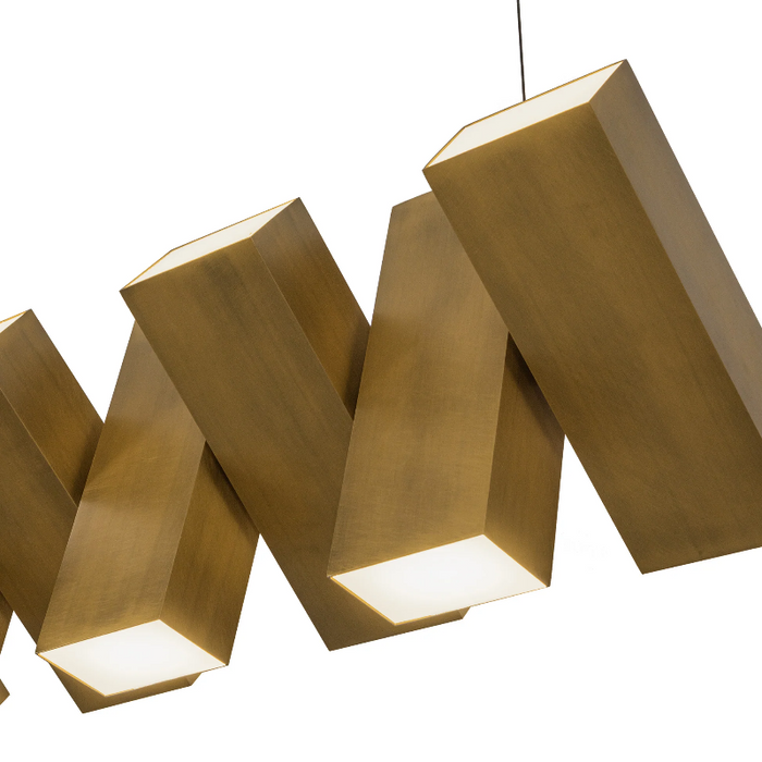 Kuzco LP17435 Domino 14-lt 36" LED Linear Pendant