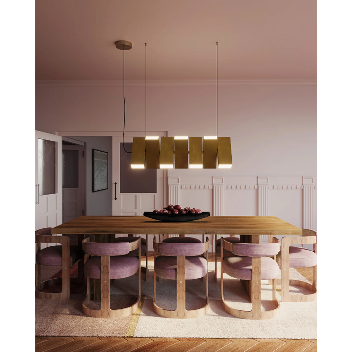 Kuzco LP17435 Domino 14-lt 36" LED Linear Pendant