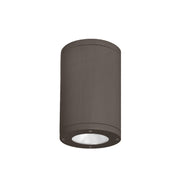 WAC DS-CD0517 Tube Architectural 5" 17W LED Outdoor Ceiling Mount-Bronze
