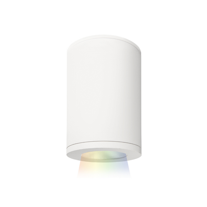 WAC DS-CD05 Tube Architectural 5" 30W LED Color Changing Ceiling Mount - White