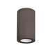 WAC DS-CD0622 Tube Architectural 6" 22W LED Outdoor Ceiling Mount-Bronze