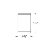 WAC DS-CD06 Tube Architectural 6" 35W LED Outdoor Ceiling Mount