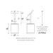 WAC DS-PD0622 Tube Architectural 6" 22W LED Pendant Mount