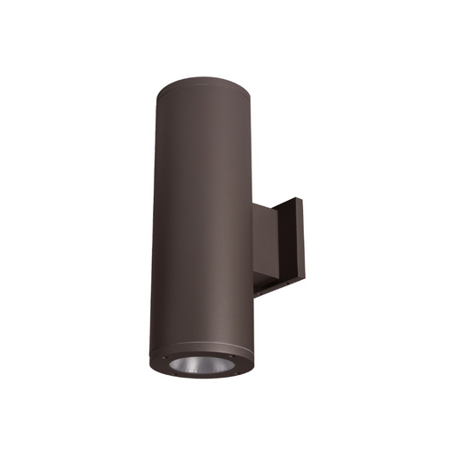 WAC DS-WD05 Tube Architectural 5" 50W LED Double Wall Mount, Away From The Wall - Bronze