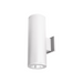 WAC DS-WD0534 Tube Architectural 5" 34W LED Double Wall Mount, Towards The Wall - White