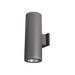 WAC DS-WD06 Tube Architectural 6" 70W LED Double Wall Mount, Away From The Wall - Graphite