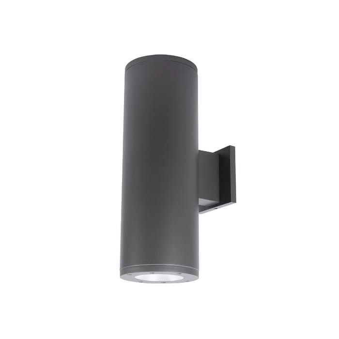 WAC DS-WD0869 Tube Architectural 8" 69W LED Double Wall Mount, Away From The Wall - Graphite