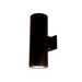 WAC DS-WD08 Tube Architectural 8" 93W LED Double Wall Mount, One Side Each - Black