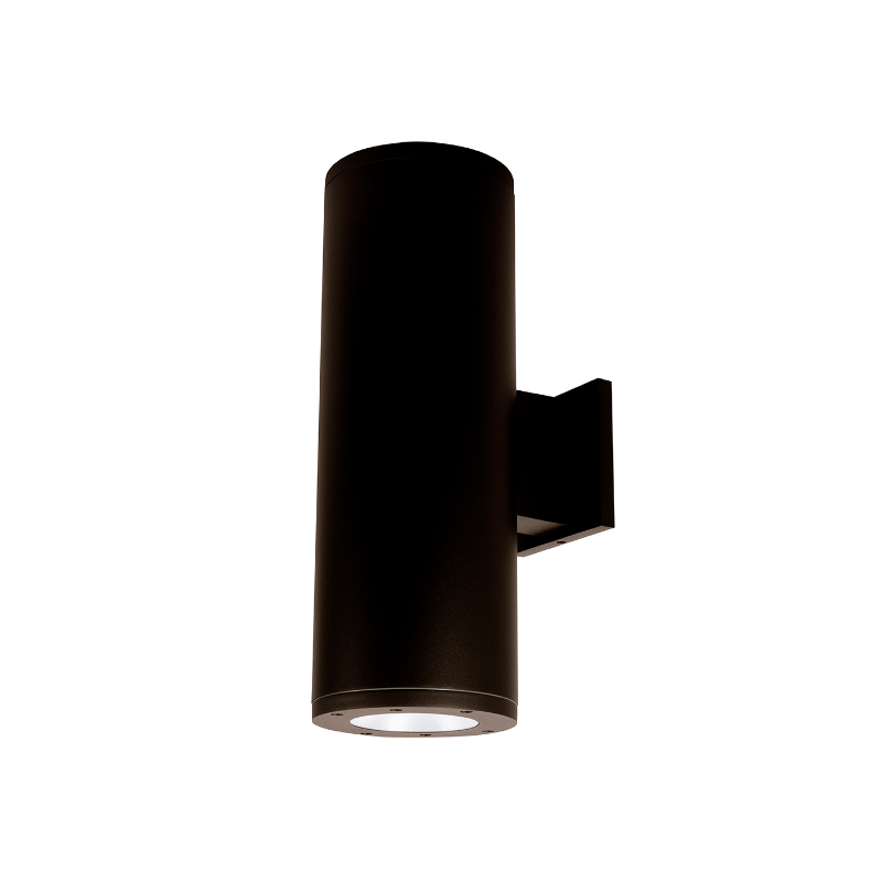 WAC DS-WD0869 Tube Architectural 8" 69W LED Double Wall Mount, Away From The Wall - Black