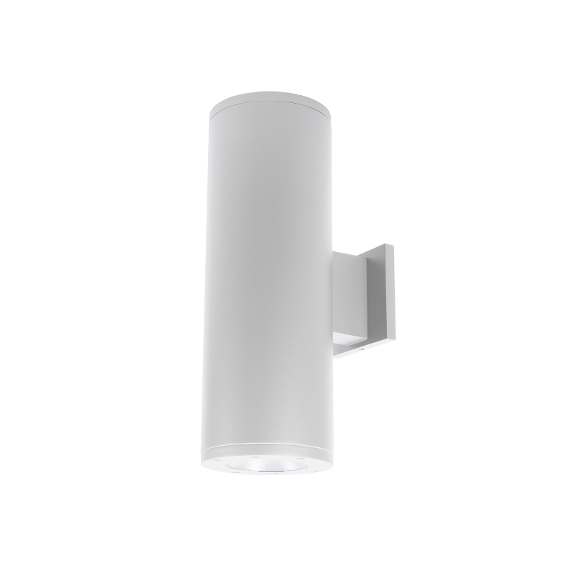 WAC DS-WD08 Tube Architectural 8" 93W LED Double Wall Mount, Towards The Wall - White