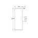 WAC DS-WD08 Tube Architectural 8" 93W LED Double Wall Mount, One Side Each