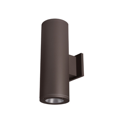 WAC DS-WE0517 Tube Architectural 5" 17W LED Extended Single Wall Mount, Towards The Wall - Bronze