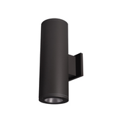 WAC DS-WE05 Tube Architectural 5" 25W LED Extended Single Wall Mount, Away From The Wall - Black