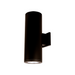 WAC DS-WE06EM Tube Architectural 6" 35W LED Extended Single Wall Mount with Emergency Backup Battery, Towards The Wall - Black