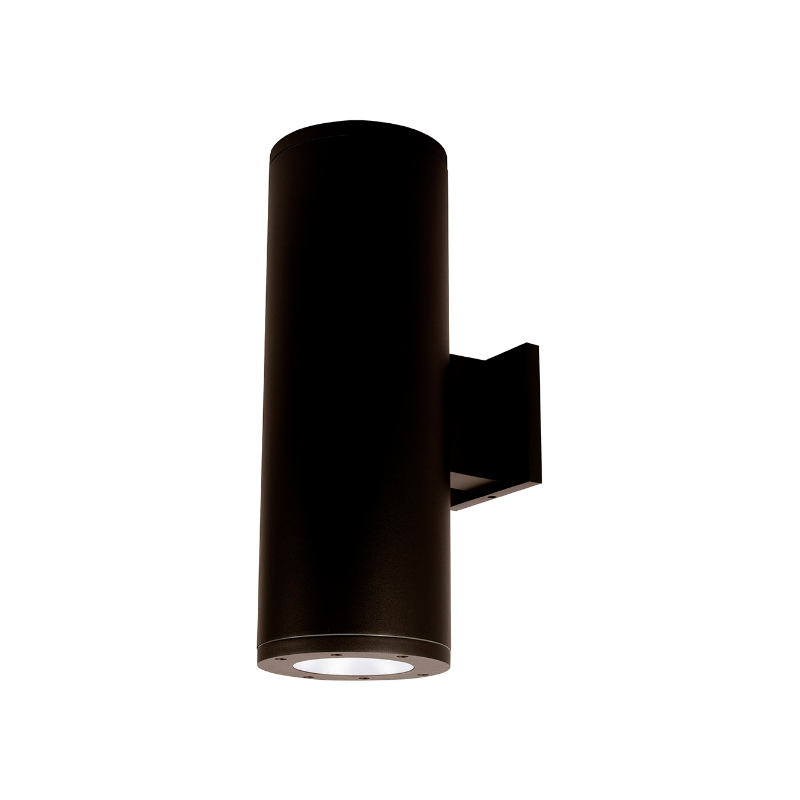 WAC DS-WE0622 Tube Architectural 6" 22W LED Extended Single Wall Mount, Towards The Wall - Black