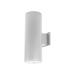 WAC DS-WE06EM Tube Architectural 6" 35W LED Extended Single Wall Mount with Emergency Backup Battery, Towards The Wall - White