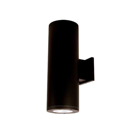 WAC DS-WE0834EM Tube Architectural 8" 34W LED Extended Single Wall Mount with Emergency Backup Battery, Away From The Wall - Black