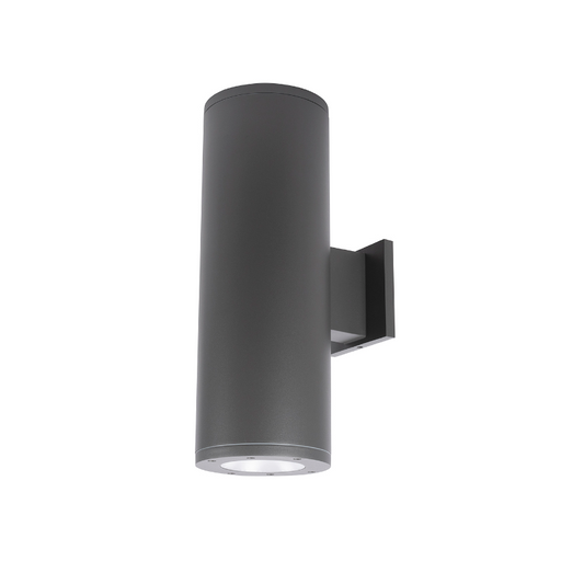 WAC DS-WE08EM Tube Architectural 8" 46W LED Extended Single Wall Mount with Emergency Backup Battery, Away From The Wall - Graphite