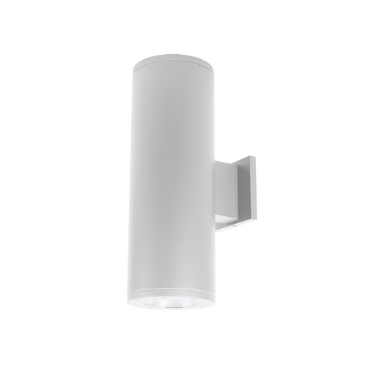 WAC DS-WE0834EM Tube Architectural 8" 34W LED Extended Single Wall Mount with Emergency Backup Battery, Away From The Wall - White