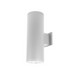 WAC DS-WE0834EM Tube Architectural 8" 34W LED Extended Single Wall Mount with Emergency Backup Battery, Away From The Wall - White