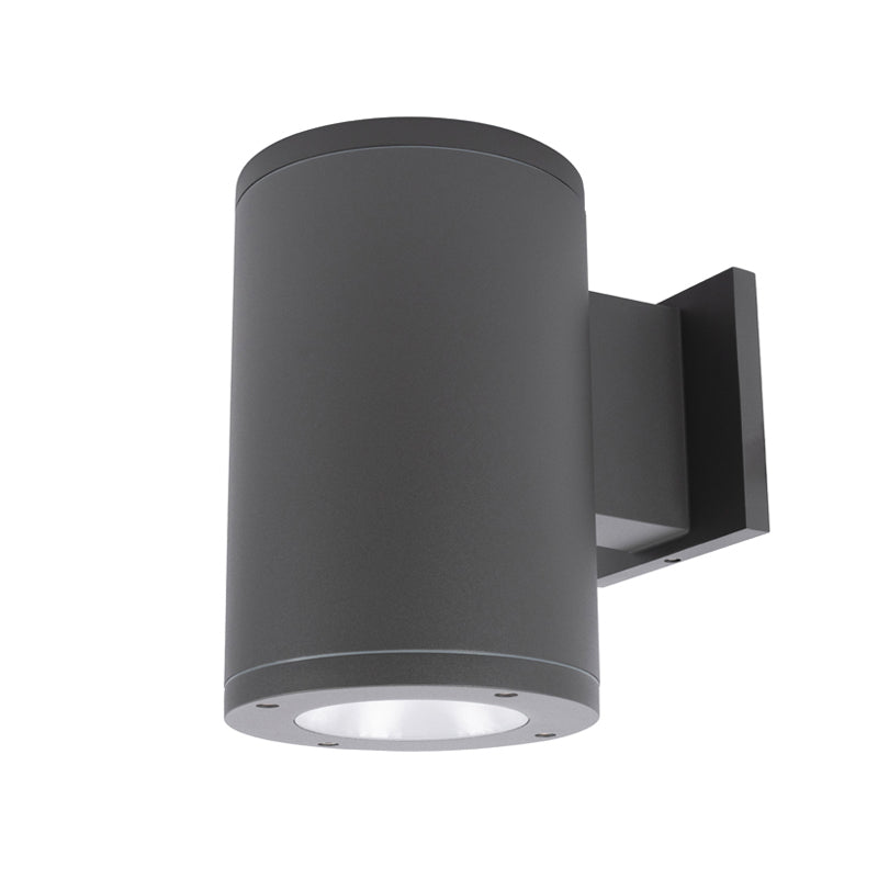 WAC DS-WS05 Tube Architectural 5" 25W 16° Single Sided LED Outdoor Wall Mount-Graphite