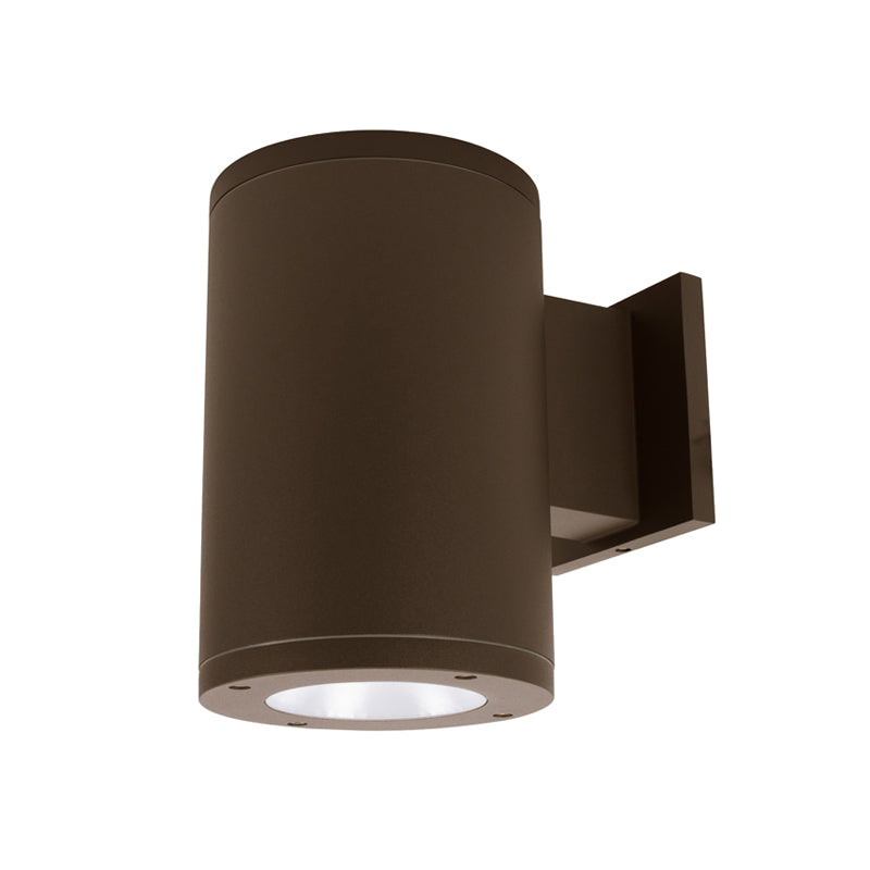 WAC DS-WS0517 Tube Architectural 5" 17W Single LED Outdoor Wall Mount, Away from the wall-Bronze