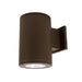 WAC DS-WS05 Tube Architectural 5" 25W Single LED Outdoor Wall Mount, 33° Beam-Bronze