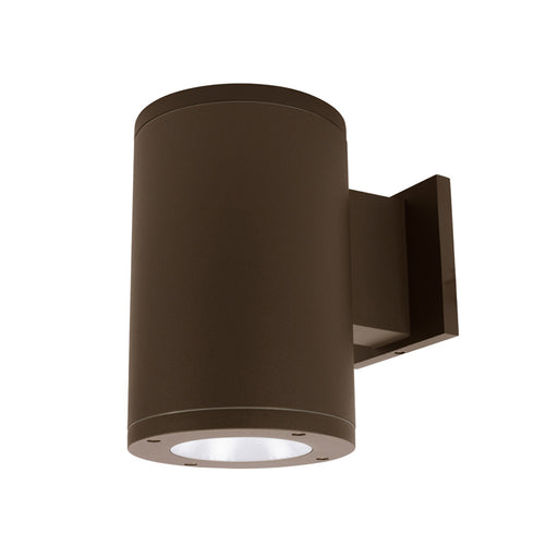 WAC DS-WS0517 Tube Architectural 5" 17W LED Single Wall Mount, Towards the wall-Bronze