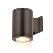 WAC DS-WS05 Tube Architectural 5" LED Color Changing Wall Mount, Single Sided - Bronze