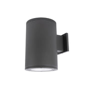 WAC DS-WS0622 Tube Architectural 6" 22W LED Single Wall Mount, Away From The Wall - Graphite