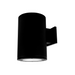 WAC DS-WS0622 Tube Architectural 6" 22W LED Single Wall Mount, Straight Up or Down - Black