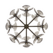 Arteriors DSC07 Gwendolyn 16-lt 24" Chandelier