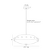 Arteriors DSI09 Fenton 3-lt 24" Pendant