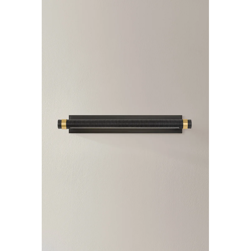 Hudson Valley 7318 Duell 1-lt 18" LED Picture Light - Aged Brass/Distressed Bronze