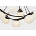 Hudson Valley 2107 Duxbury 7-lt 44" Chandelier - Distressed Bronze