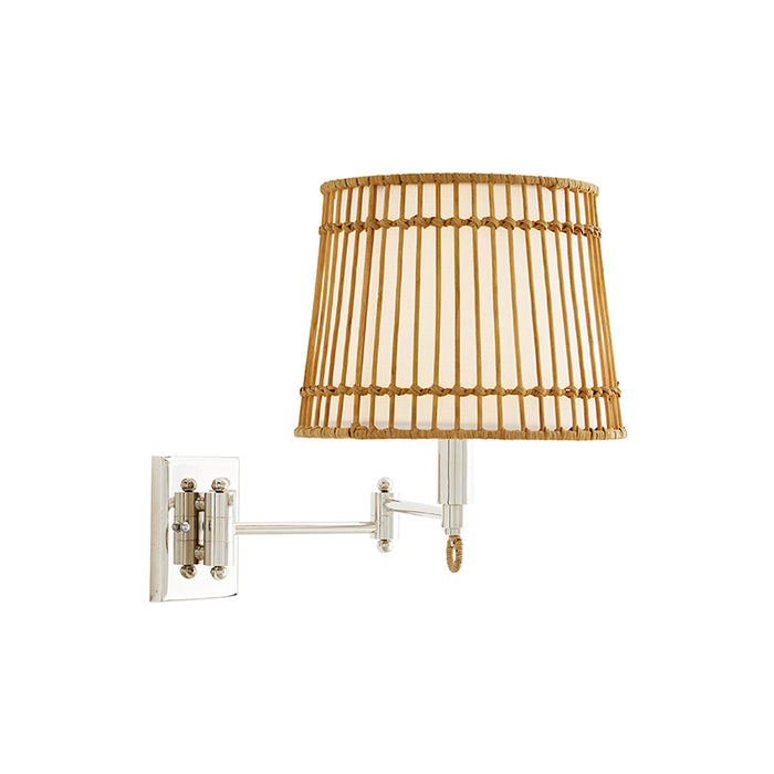 Arteriors DW49003 Sea Island 1-lt 15" Tall Swing Arm Wall Sconce
